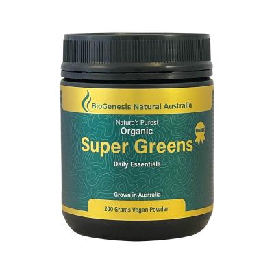 BioGenesis Natural Australia (Travel Friendly) Organic Super Greens Powder 200g